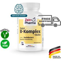 Vitamin super b komplex + biotin capsules 90 pcs