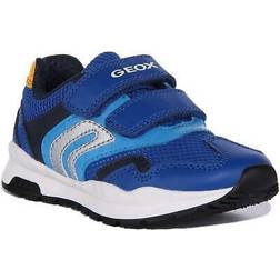 Geox Boys Pavel Trainer, Blue, Younger
