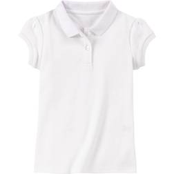 Nautica Girl's Performance Polo Shirt - White