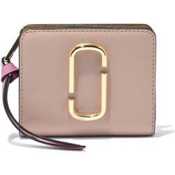 Marc Jacobs The Snapshot Mini Compact Wallet in Rose Multi Rose