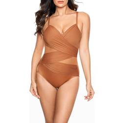 Miraclesuit Network Mystique One Piece Swimsuit - Scotch