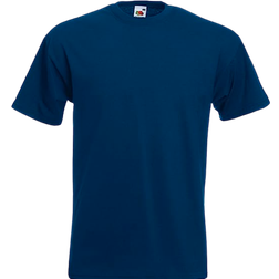 Fruit of the Loom Men's Heavy Weight Belcoro Short Sleeve T-shirt - Navy