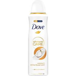 Dove Advanced Care Coconut & Jasmine Flower Scent Antiperspirant Deodorant Spray