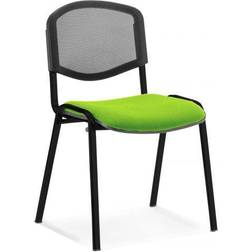 ISO Black Frame Mesh Back Bespoke Colour Order Kitchen Chair