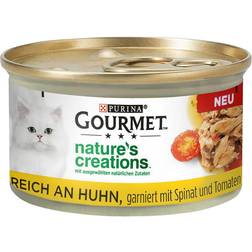 Gourmet 85g Nature’s Creations Wet Cat Food - 25% Off!* Chicken with Tomato