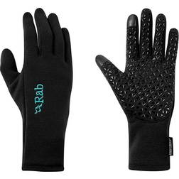 Rab Womens Power Stretch Contact Grip Gloves - Black