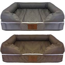Bunty Brown, Small Cosy Couch Mattress Dog Bed