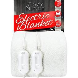 Cozy Night Double Fleece Blankets White