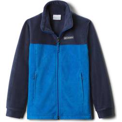 Columbia Boy's Steens Mountain II Fleece Jacket - Bright Indigo/Collegiate Navy