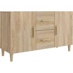 vidaXL Sonoma oak Engineered Sideboard 100x60cm