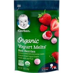 Gerber Organic Baby Food Stage 2 Snack Yogurt Melts