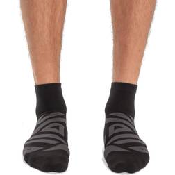 On Men's Performance Mid Sock - Black/Shadow