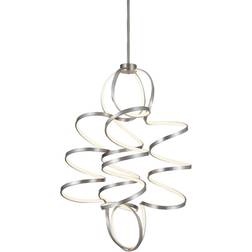 Kuzco Synergy Antique Silver Pendant Lamp 80cm