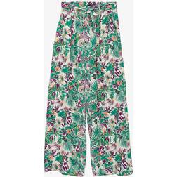 IKKS Floral Wide Leg Trousers