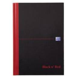 n Red Casebound Hardback Single Cash Book A5 Pack 5