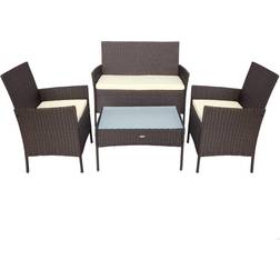 Garden furniture Aktive Black Outdoor Sofa