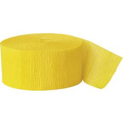 Unique Industries 6305 Heart Foil Swirl Garland, 81ft, Bright Yellow