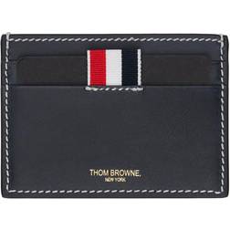 Thom Browne Navy Logo Card Holder - 415 NAVY