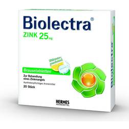 Hermes Arzneimittel GmbH Biolectra Zink Brausetabletten 20