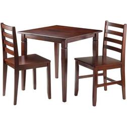 Winsome Wood Kingsgate Dining Set 75x75cm 3pcs