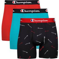 Champion boxer briefs pack lightweight stretch men's underwear smooth wicking