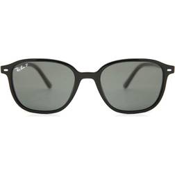 Ray-Ban Sunglasses Unisex Leonard - Black Frame Polarized 55-18