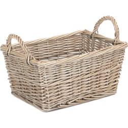 Unlined Wicker Antique Wash