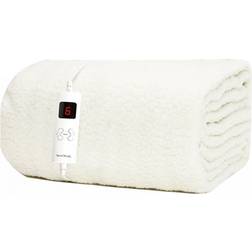 Sweet Dreams Electric Fleece Heated Blankets White