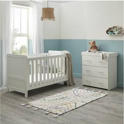 Babymore Caro 2 Piece Room Set White Wash