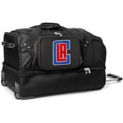Mojo LA Clippers Black 27'' 2-Wheel Drop Bottom Rolling Duffel Bag