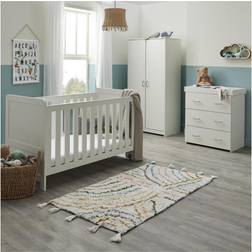 Babymore Caro 3 Piece Room Set White Wash