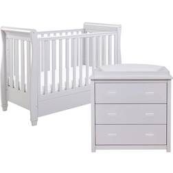 Babymore Eva 2 Piece Nursery Furniture Set Grey