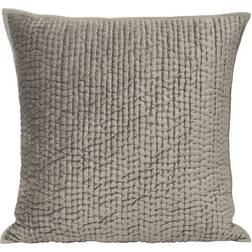 Paoletti Brooklands Quilted Cushion Complete Decoration Pillows Silver, Grey