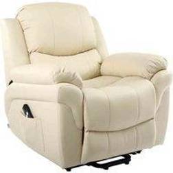 Madison Electric Rise Recliner Cream Armchair