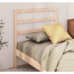 vidaXL brown, 106 Solid Wood Pine Bed Multi Headboard