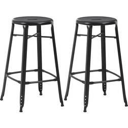 vidaXL 2 Bar Stool 2pcs