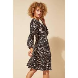 Roman Pebble Spot Tea Dress