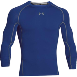 Under Armour Men's HeatGear Long Sleeve Compression Shirt - Blue