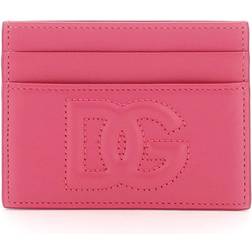 Dolce & Gabbana Logo Leather Card Glicine