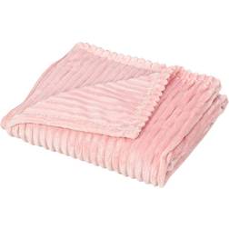 Homcom Fleece Blankets Pink