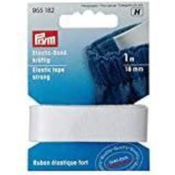 Prym 1 m elastic waistband strong woven 18 mm white elastic band 955182