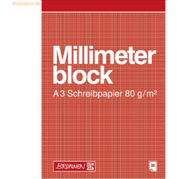 Brunnen Millimeterblock DIN A3 Millimeter