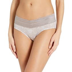 Warner's No Pinching No Problems Dig Free Lace Hipster - Tan Swirl