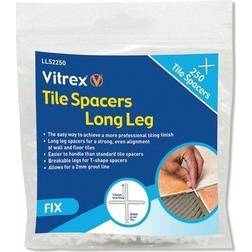 Vitrex LLS2250 Long Leg Spacer 2mm Pack 250 VITLLS2250