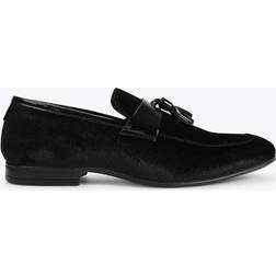 Kurt Geiger Mens Velvet Stevie Loafers Black