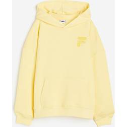 Fila BAKUM oversized leisurewear hoodie Hooded sweater light yellow