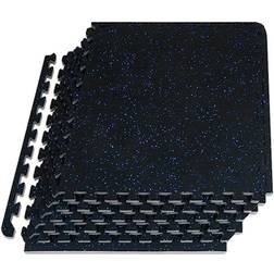 ProsourceFit Rubber Top Exercise Puzzle Mat