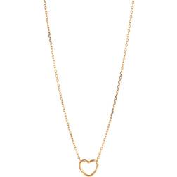 ENAMEL Copenhagen Organic Heart Necklace - Gold