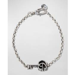 Gucci Marmont Double Key Silver Bracelet