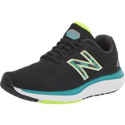 New Balance Fresh Foam 680v7 Black/Electric Teal Men's Shoes